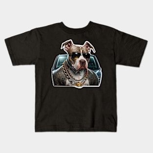 pit bull terrier Kids T-Shirt